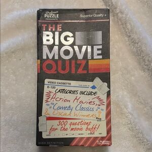 Professor Puzzle The Big Movie Quiz